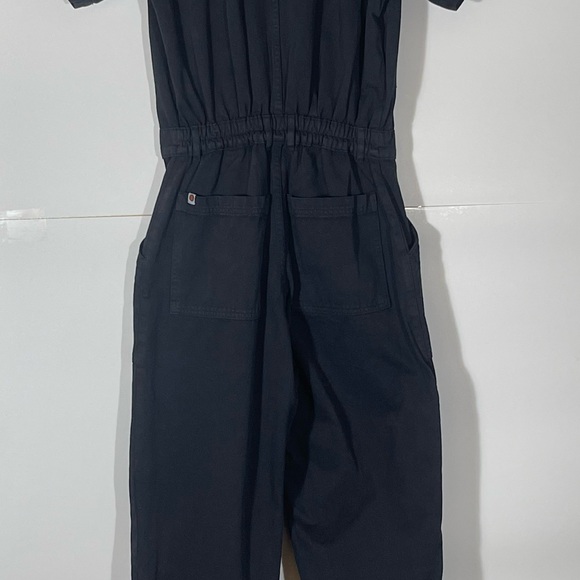 Big Bus Press short Sleeve Jumpsuit basic black Small - Picture 7 of 9